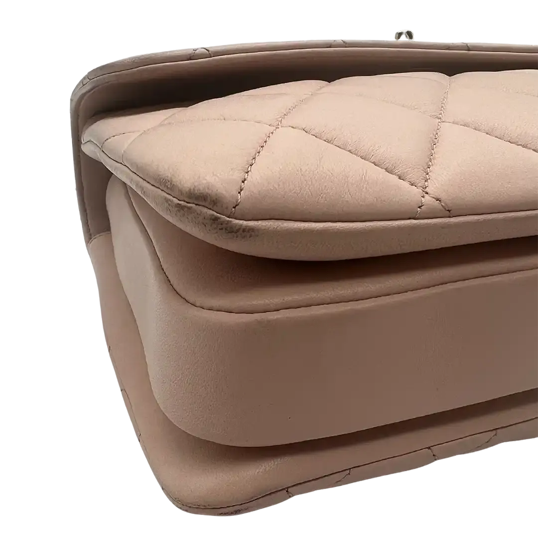 Chanel Trendy CC Top Handle Lammleder helles pink / akzeptabel Fullset Chanel
