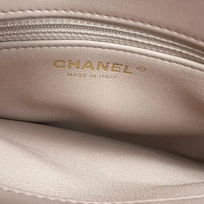 Chanel Trendy CC Top Handle Lammleder helles pink / akzeptabel Fullset Chanel
