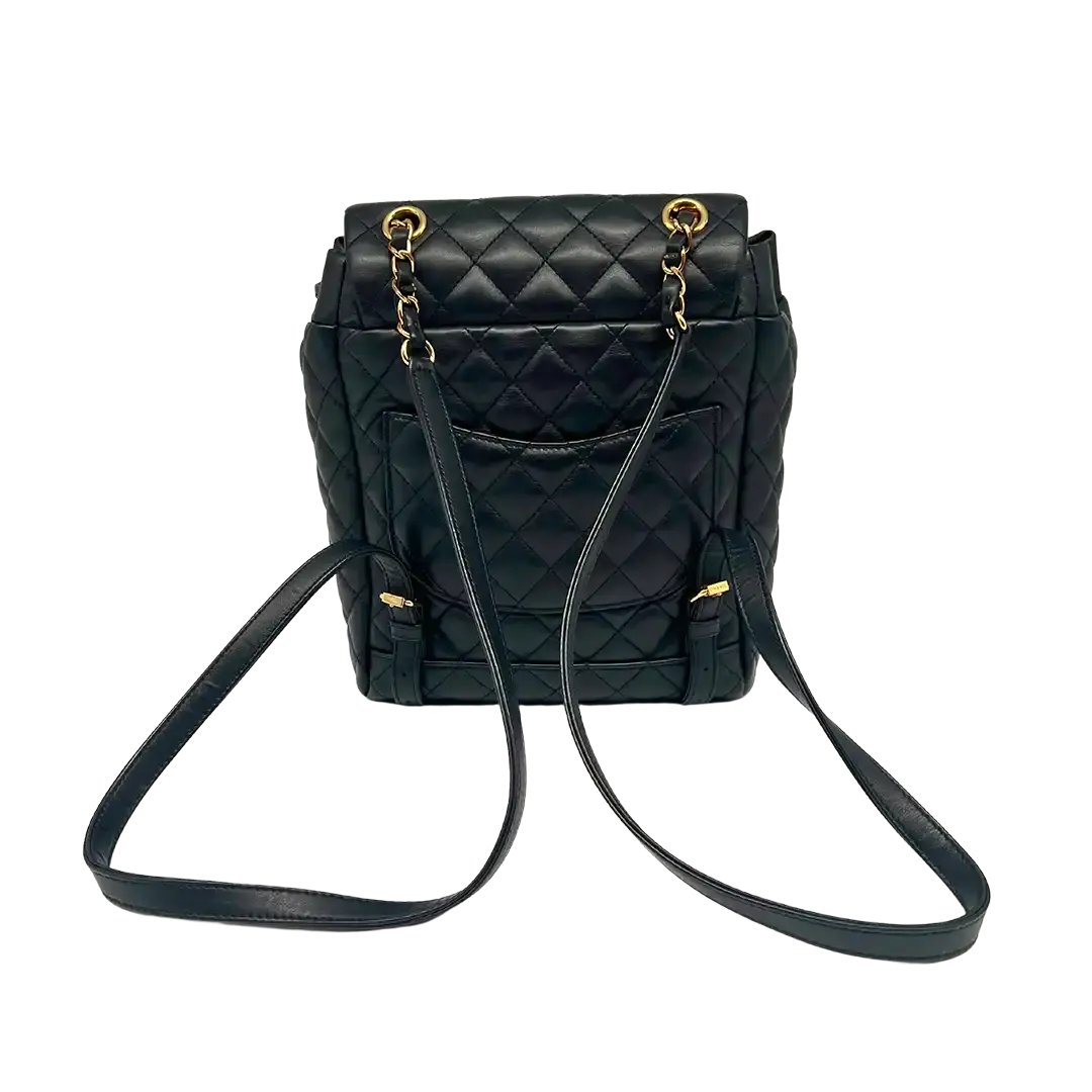 Chanel Urban Spirit Rucksack Backpack Small schwarz Fullset / sehr gut - Echtheitscheck