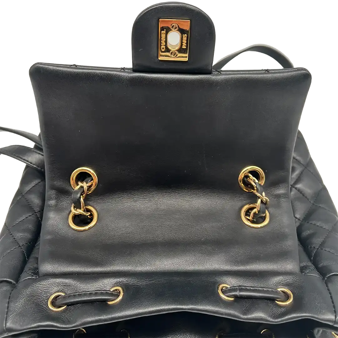 Chanel Urban Spirit Rucksack Backpack Small schwarz Fullset / sehr gut - Echtheitscheck