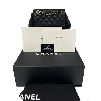 Chanel Urban Spirit Rucksack Backpack Small schwarz Fullset / sehr gut - Echtheitscheck