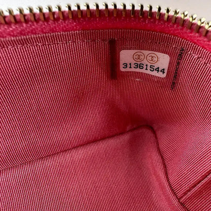 Chanel Vanity Pink Micro Bag Kaviaeleder Pink / sehr gut Chanel