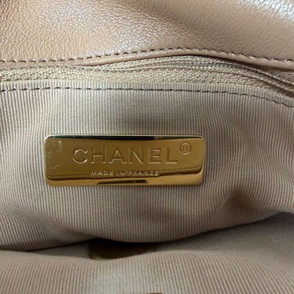 Chanel 19 Flap Bag Medium Lammleder braun Chanel