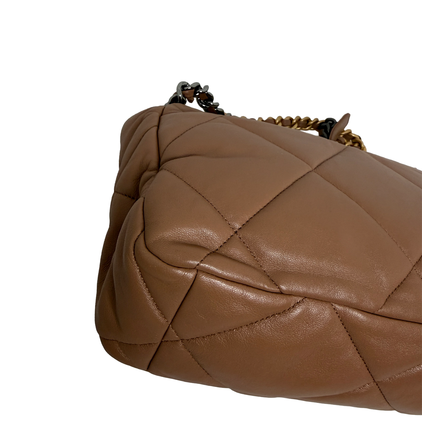 Chanel 19 Flap Bag Medium Lammleder braun Chanel