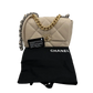 Chanel 19 Flap Bag Small Tasche Lammleder beige /  neuwertig Chanel