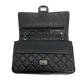 Chanel 2.55 Reissue 226 Medium Double Flap Bag schwarz / neuwertig Chanel