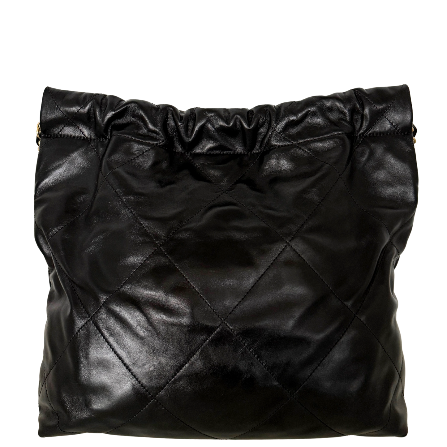 Chanel 22 kleine Hobo Bag Schwarz goldene Hardware Fullset / sehr gut Chanel