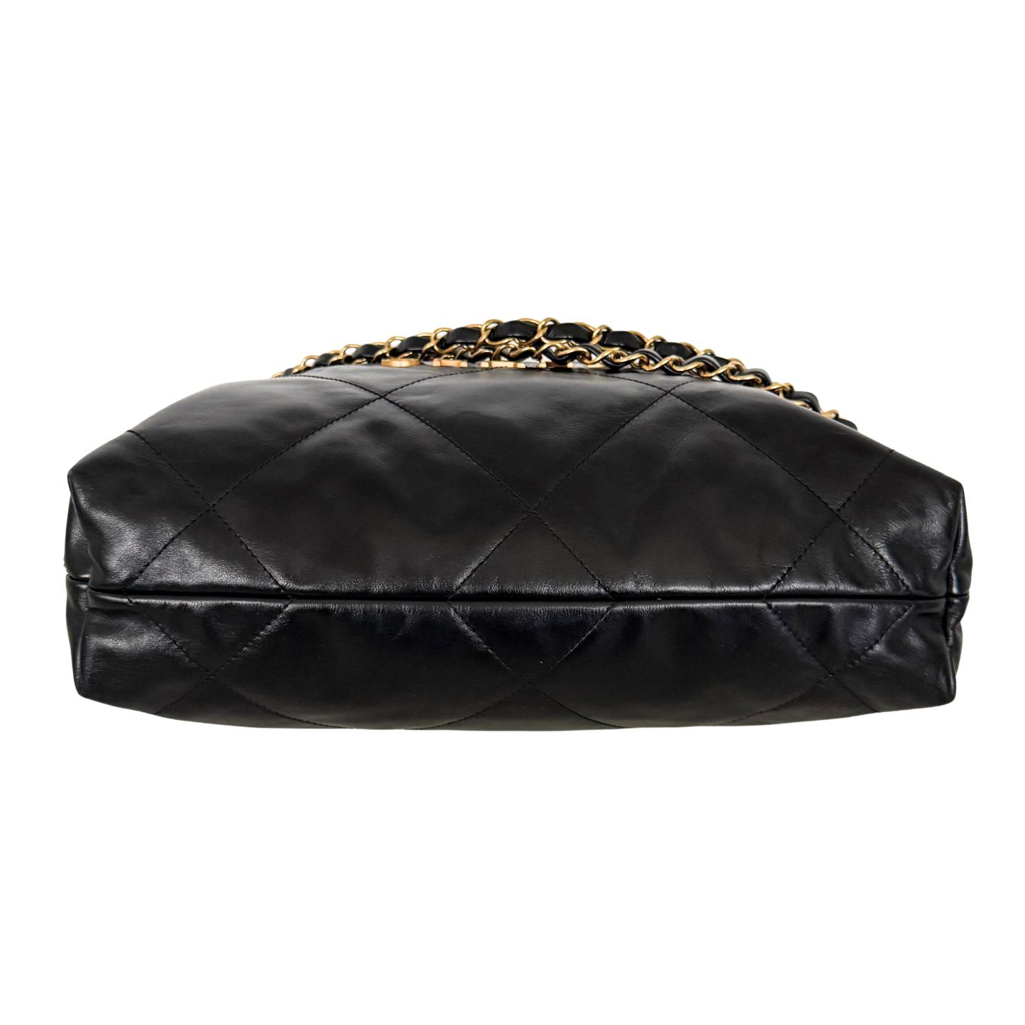 Chanel 22 kleine Hobo Bag Schwarz goldene Hardware Fullset / sehr gut Chanel