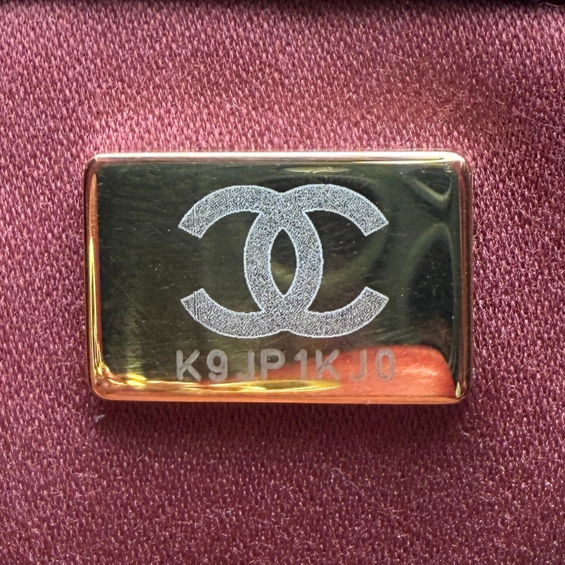 Chanel 25 Small Hobo Bag Dunkelrot / neuwertig Chanel