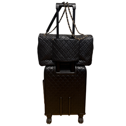 Chanel XXL Airline Flap Bag und Koffer Set Rarität / sehr gut Chanel