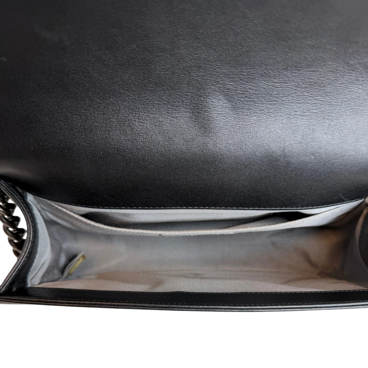 Chanel Boy Bag Medium Schwarz Kalbsleder Ruthenium limited Edition Chanel