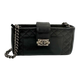 Chanel Boy Reverso Mini Pochette schwarz Kalbsleder / sehr gut Chanel