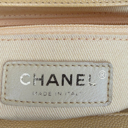 Chanel Business Affinity Small Flap Bag Caviar Gelb Gold Chanel