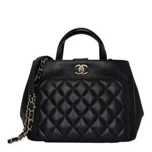 Chanel Business Affinity Small Kaviarleder schwarz GHW