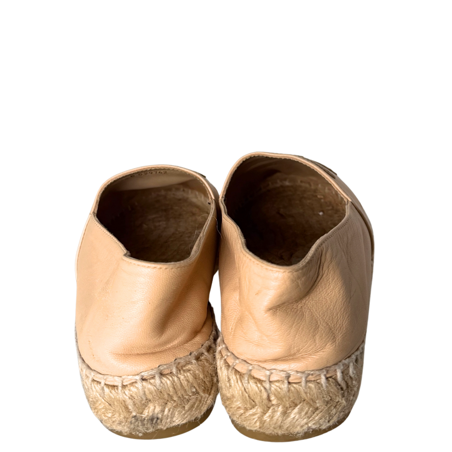 Chanel Espadrilles Größe 35 Beige / gut Chanel