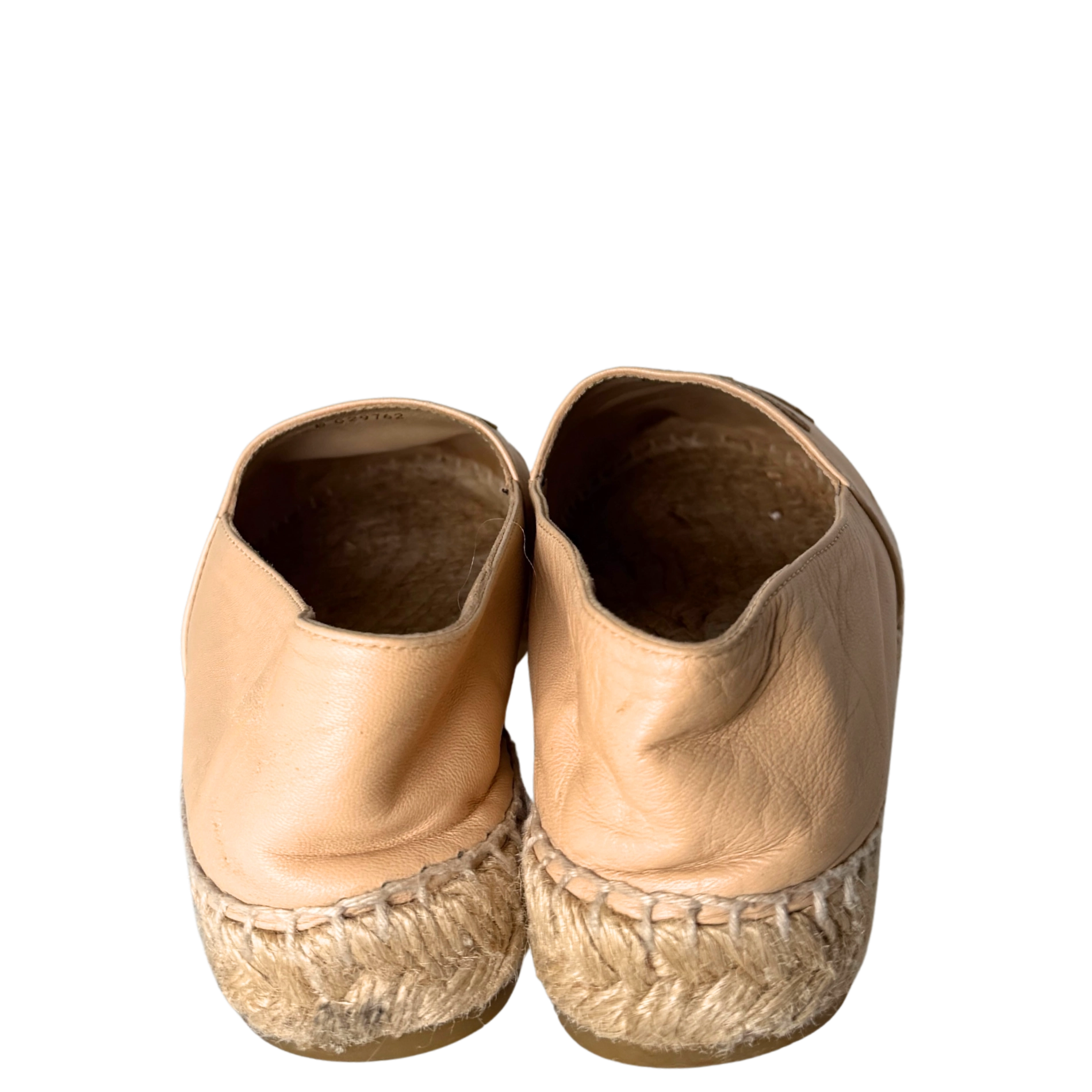 Chanel Espadrilles Größe 35 Beige / gut Chanel