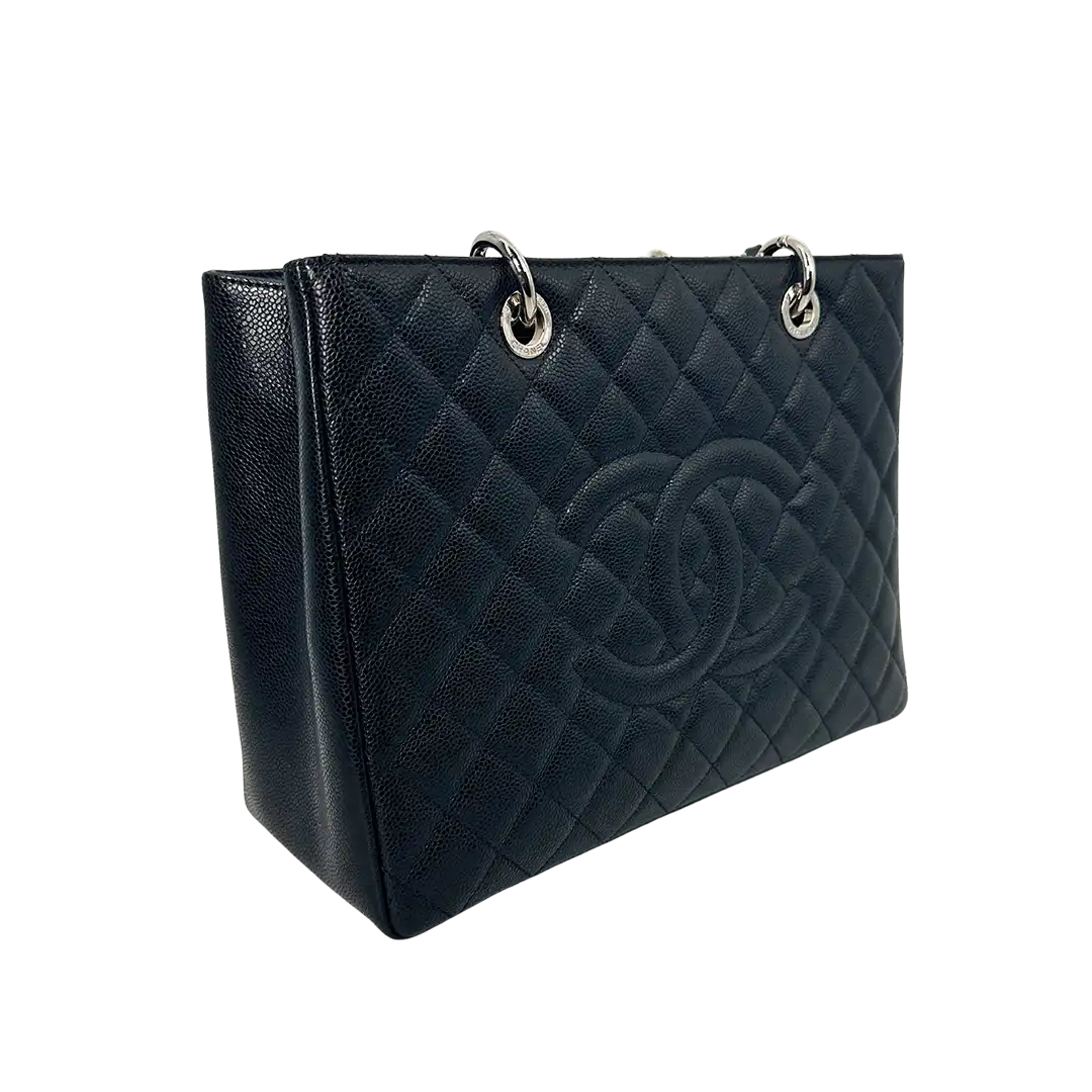 Chanel GST Grand Shopping Tote Kaviar Leder schwarz / sehr gut Chanel