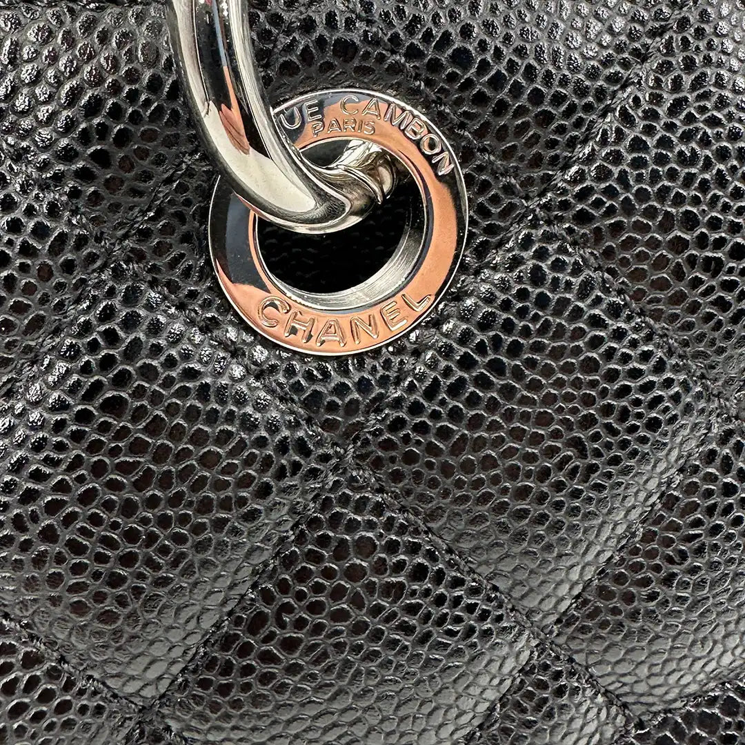 Chanel GST Grand Shopping Tote Kaviar Leder schwarz / sehr gut Chanel