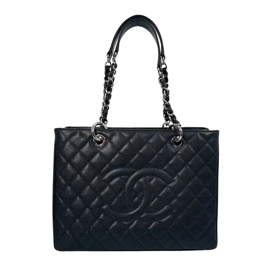 Chanel GST Grand Shopping Tote Kaviar Leder schwarz / sehr gut Chanel