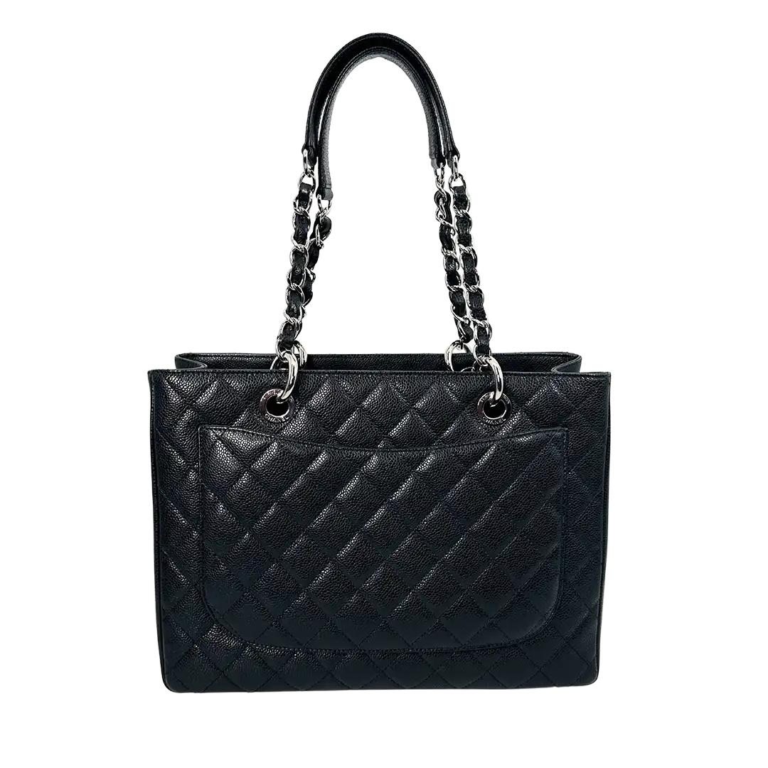 Chanel GST Grand Shopping Tote Kaviar Leder schwarz / sehr gut Chanel