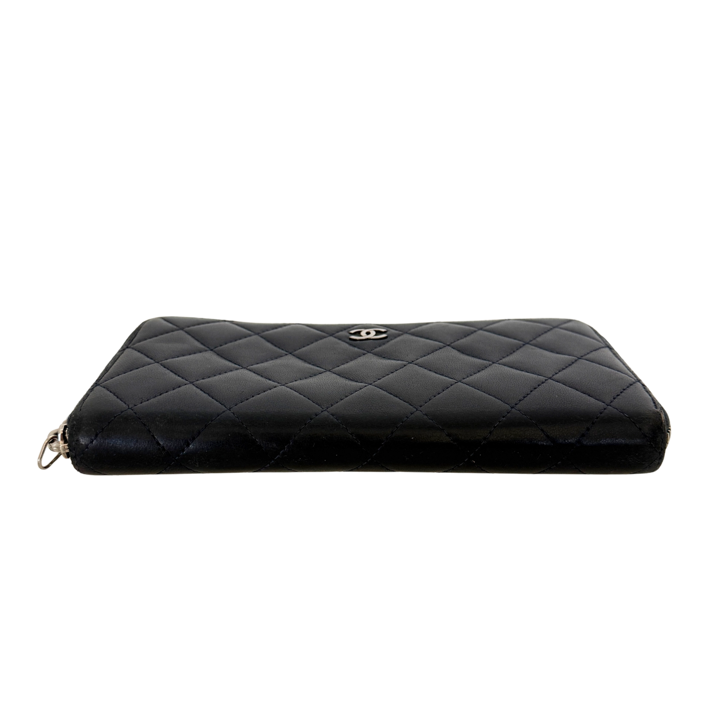 Chanel CC zip-around Geldbörse Dunkelblau / gut Louis Vuitton