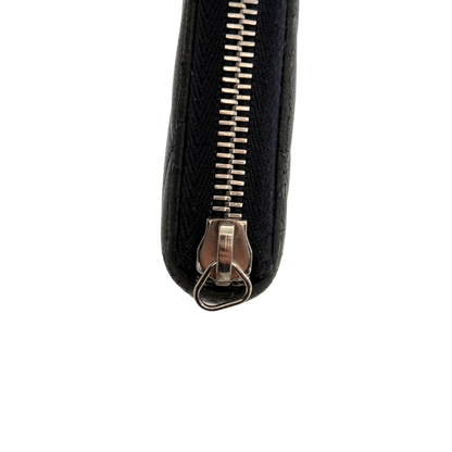 Chanel CC zip-around Geldbörse Dunkelblau / gut Louis Vuitton