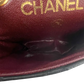 Chanel Vintage Mini Gürtel Tasche schwarz Leder / gut Chanel