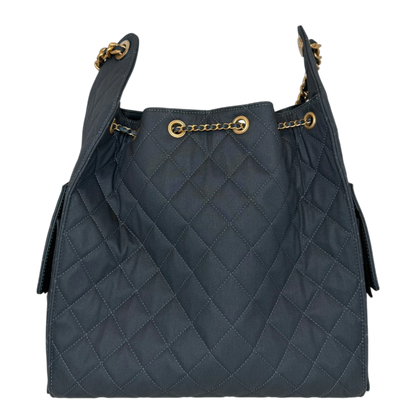 Chanel Mittelgroße Chanel 25 Tasche Blau Herbst / Winter Kollektion 2026 Chanel