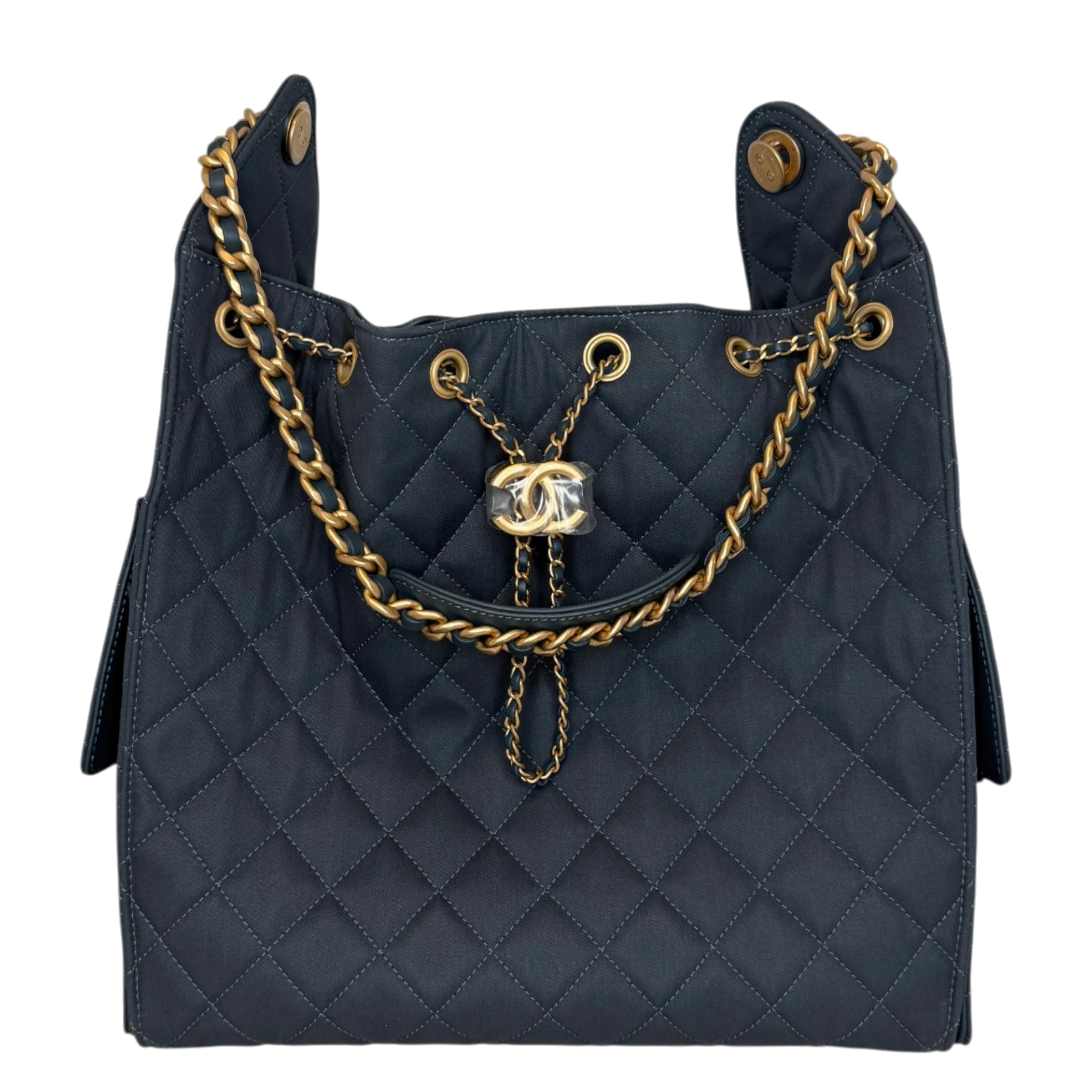 Chanel Mittelgroße Chanel 25 Tasche Blau Herbst / Winter Kollektion 2026 Chanel