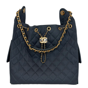 Chanel Mittelgroße Chanel 25 Tasche Blau Herbst / Winter Kollektion 2026