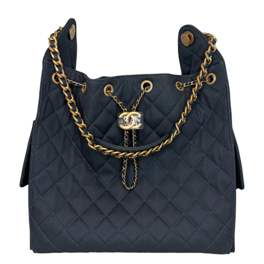 Chanel Mittelgroße Chanel 25 Tasche Blau Herbst / Winter Kollektion 2026 Chanel