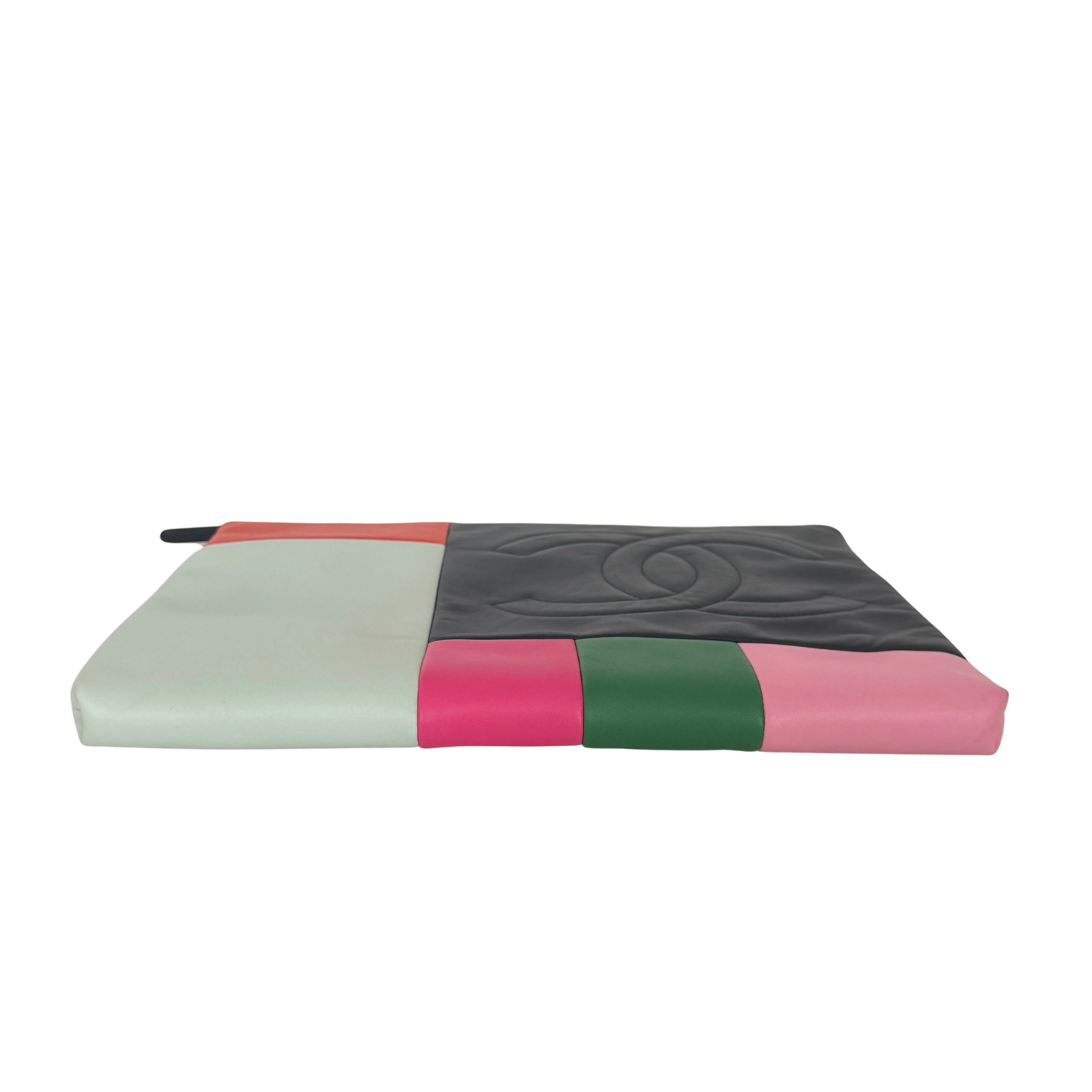 Chanel 2015 CC Colour Block Clutch Multicolor / gut Chanel