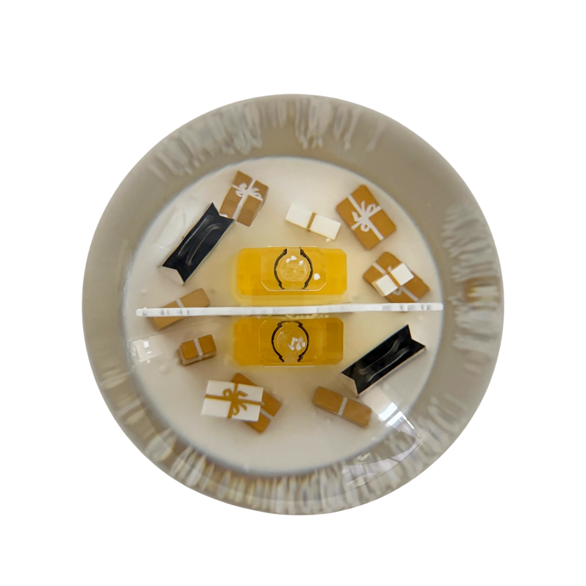 Chanel Schneekugel 2024 Gold / neuwertig Chanel