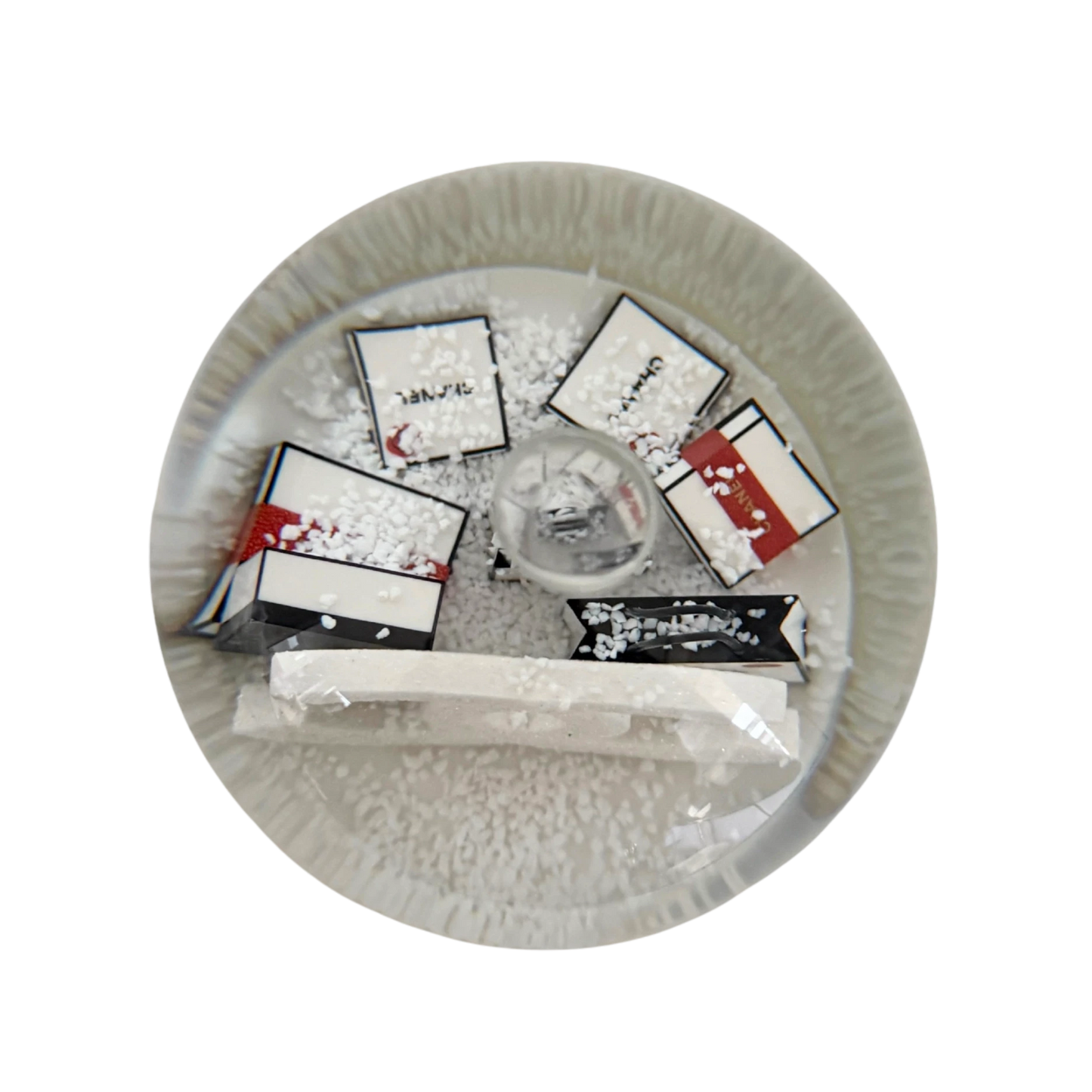 Chanel Schneekugel 2019 Schwarz / neuwertig Chanel