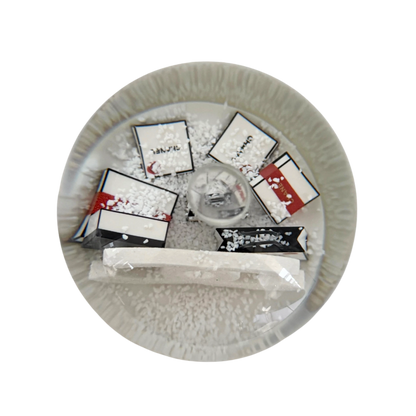 Chanel Schneekugel 2019 Schwarz / neuwertig Chanel