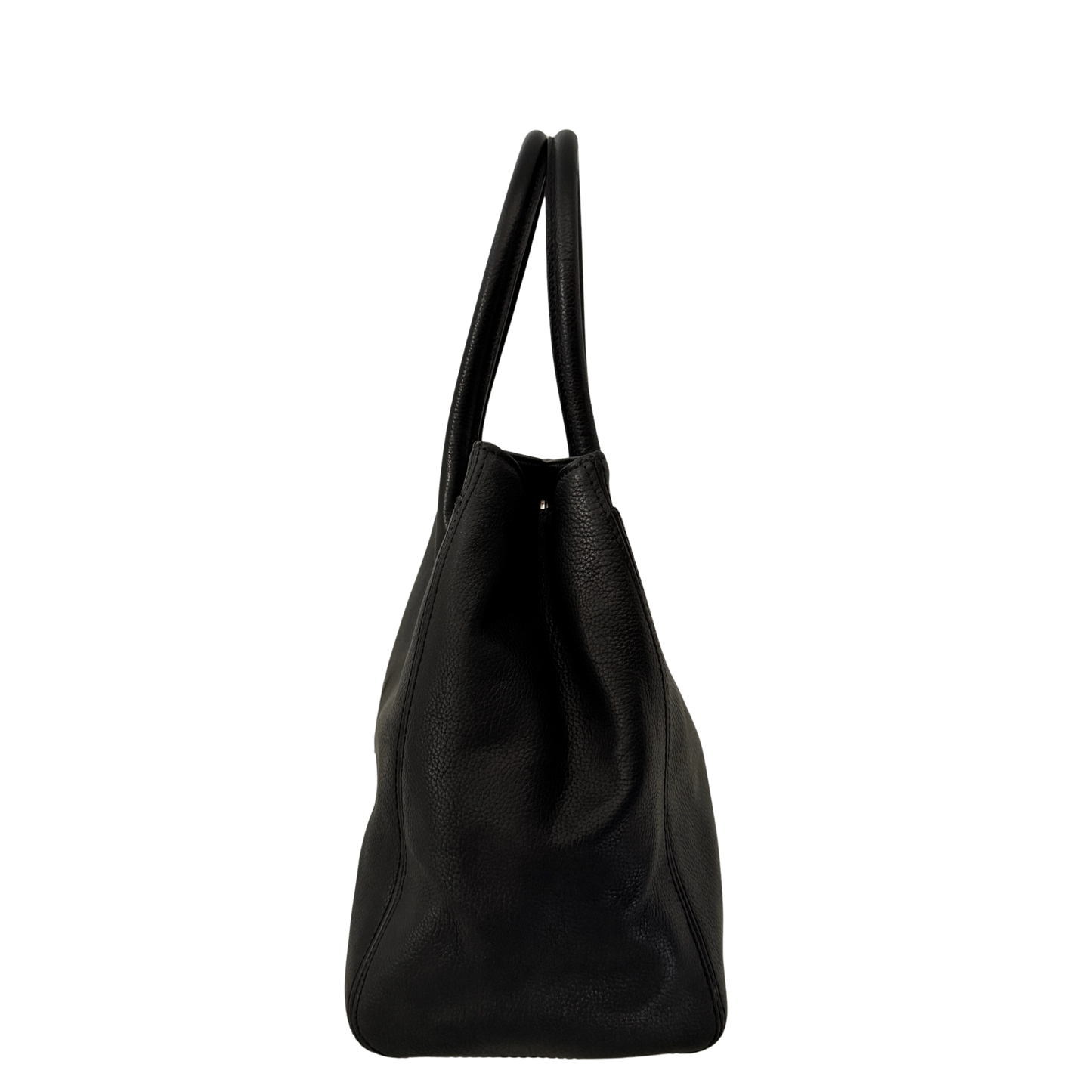 Chanel Executive Cerf Tote Bag Schwarz / sehr gut Chanel