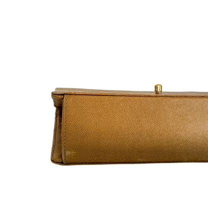 Chanel Classic Flap Bag Beige / akzeptabel Chanel