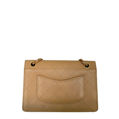 Chanel Classic Flap Bag Beige / akzeptabel Chanel