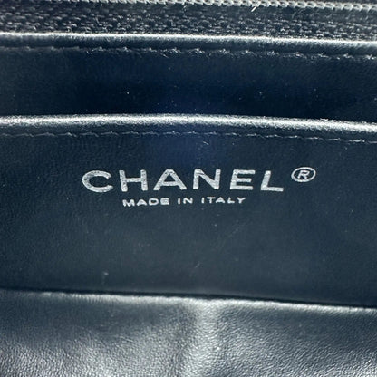 Chanel Mini Reissue 224 2.55 Flap So Black Aged Calfskin schwarze Hardware Fullset / neuwertig Chanel