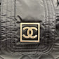 Chanel Black Sports Line Nylon Sporttasche schwarz / sehr gut Chanel