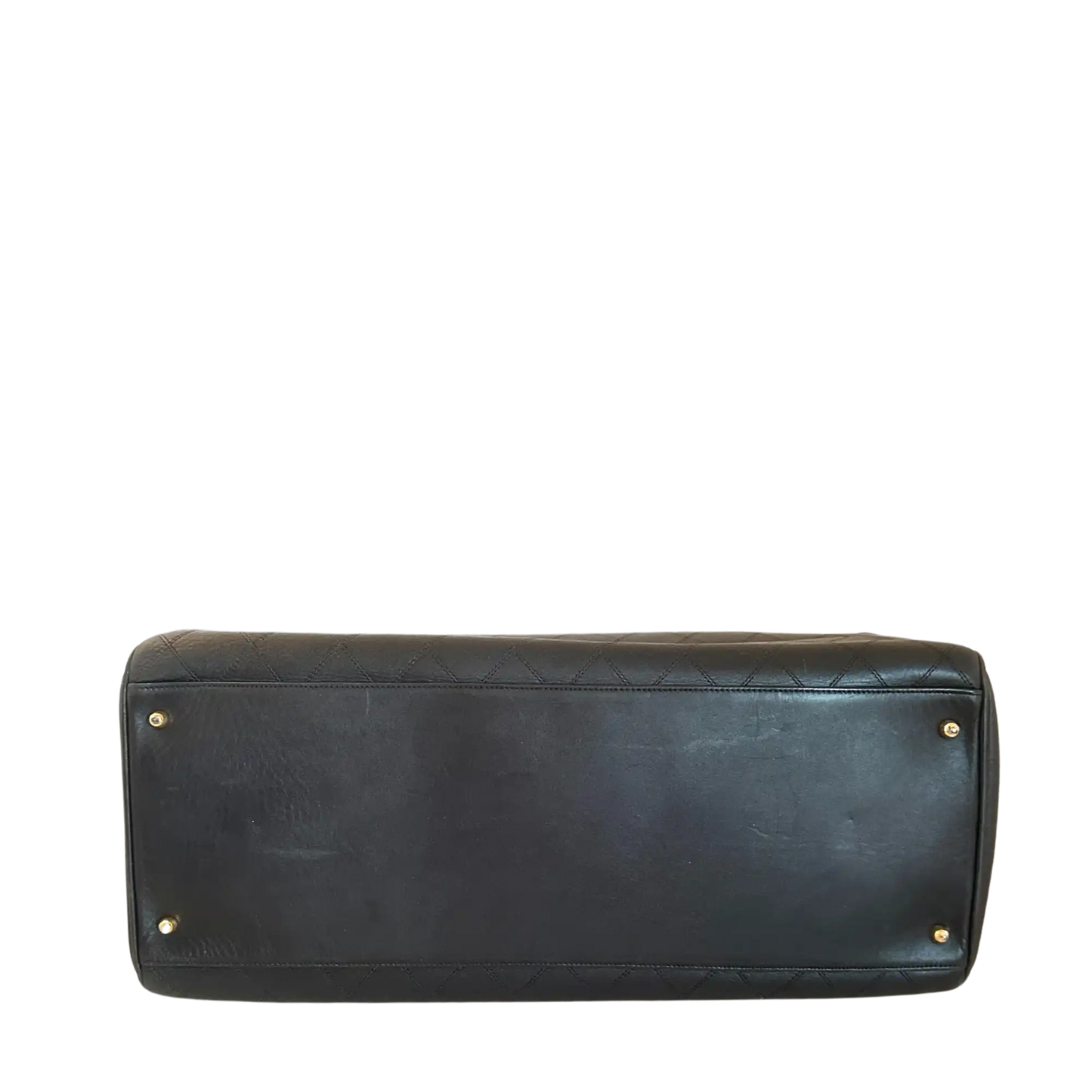 Chanel Supermodel Weekender Leder schwarz Rarität / sehr gut Chanel