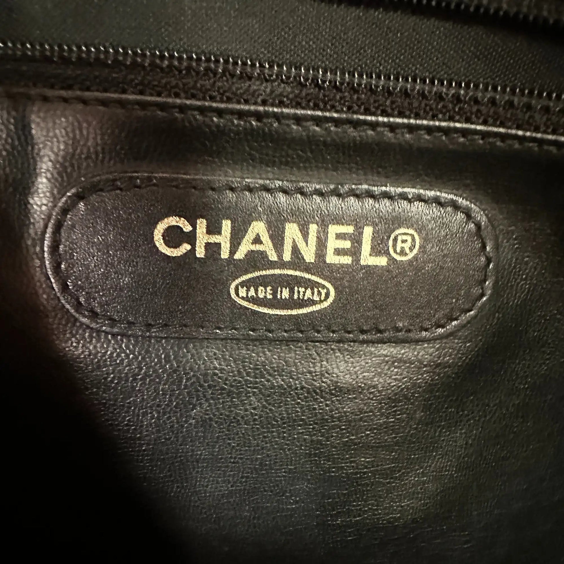 Chanel Supermodel Weekender Leder schwarz Rarität / sehr gut Chanel