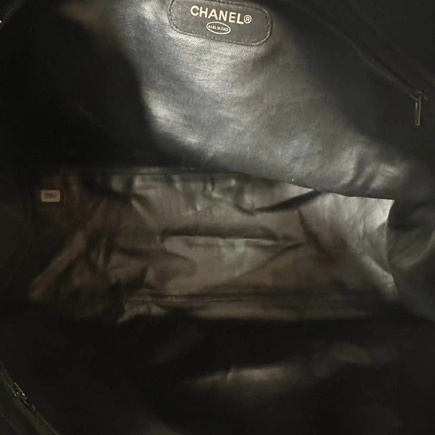 Chanel Supermodel Weekender Leder schwarz Rarität / sehr gut Chanel