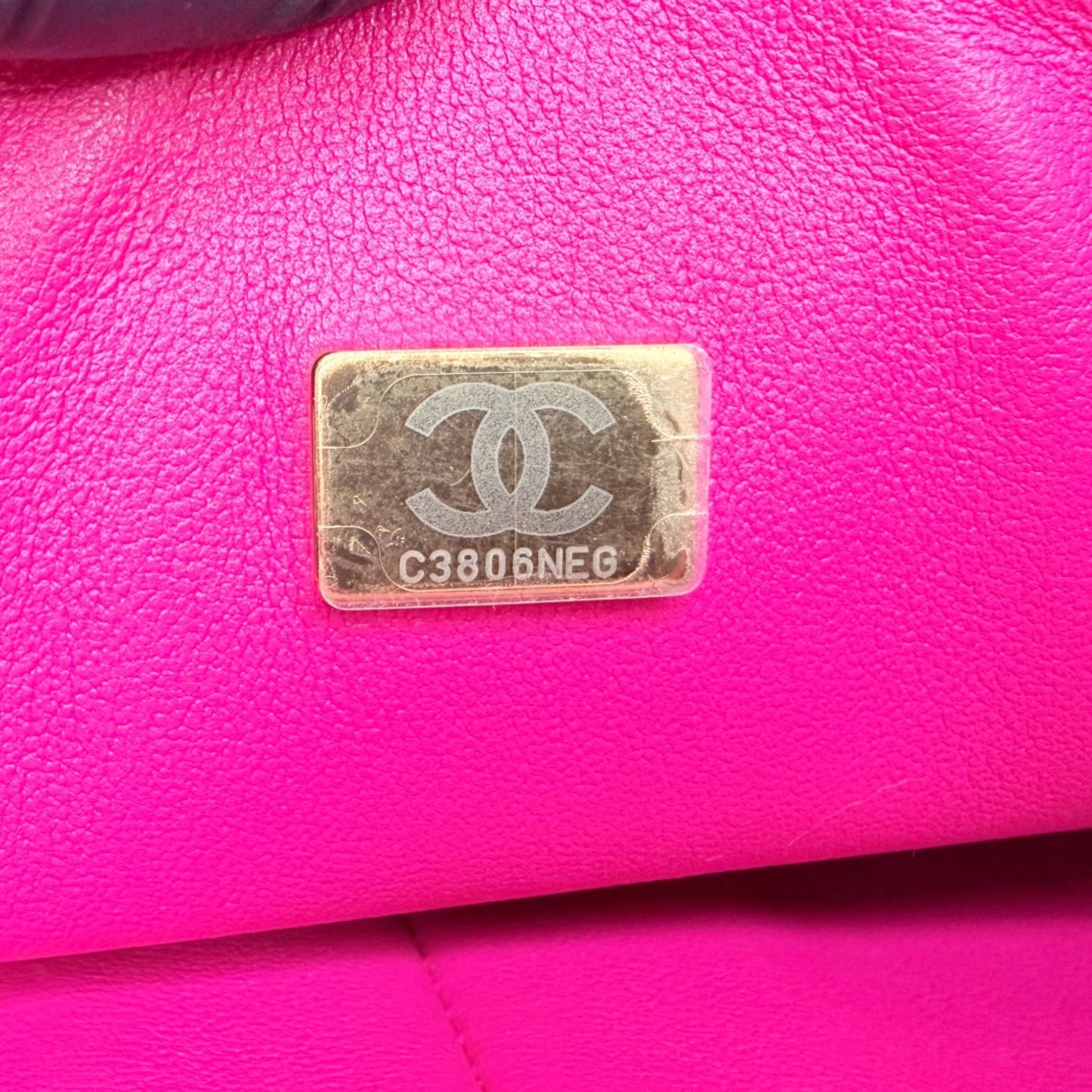 Chanel Timeless Double Flapbag Medium Tweed Pink 2022 Chanel
