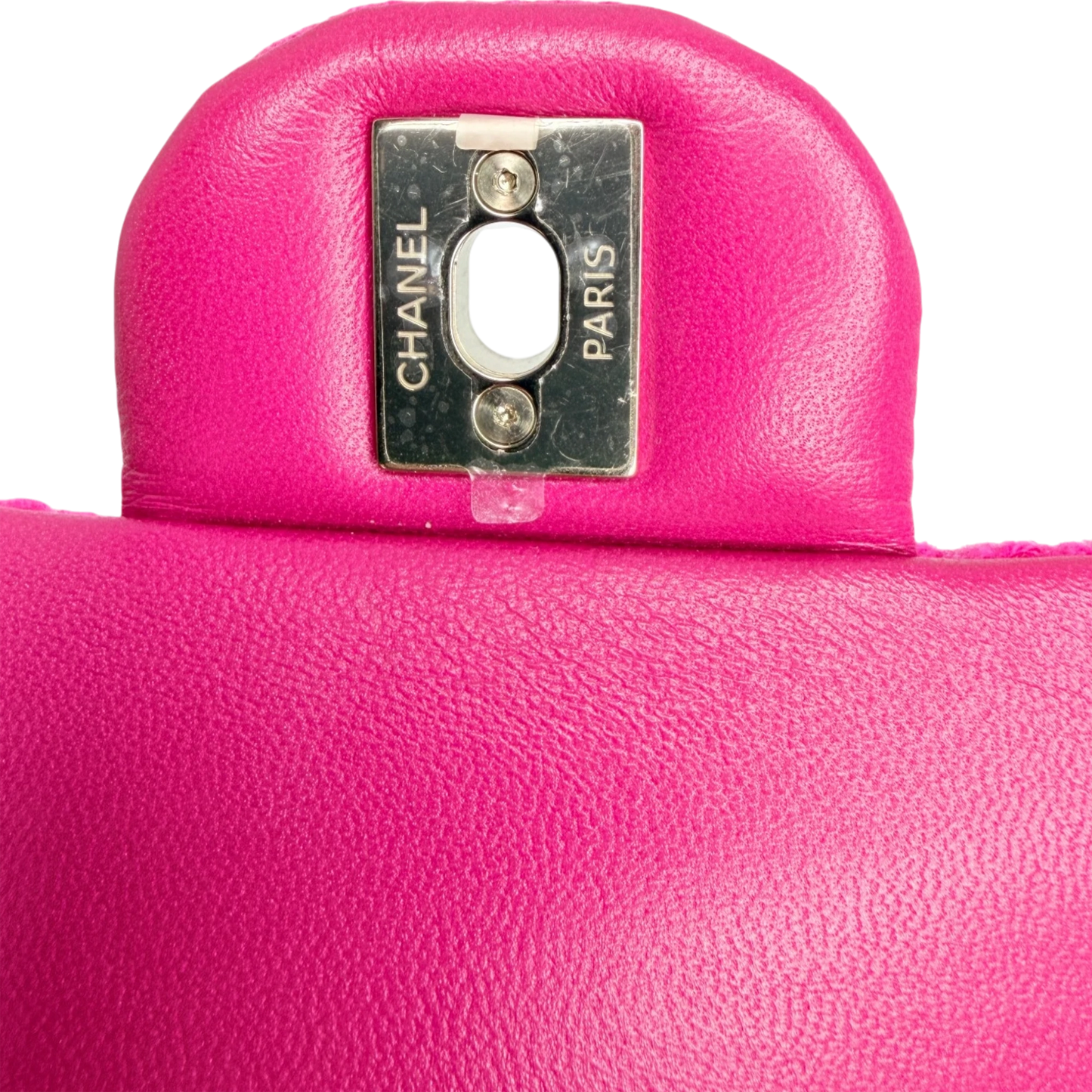 Chanel Timeless Double Flapbag Medium Tweed Pink 2022 Chanel
