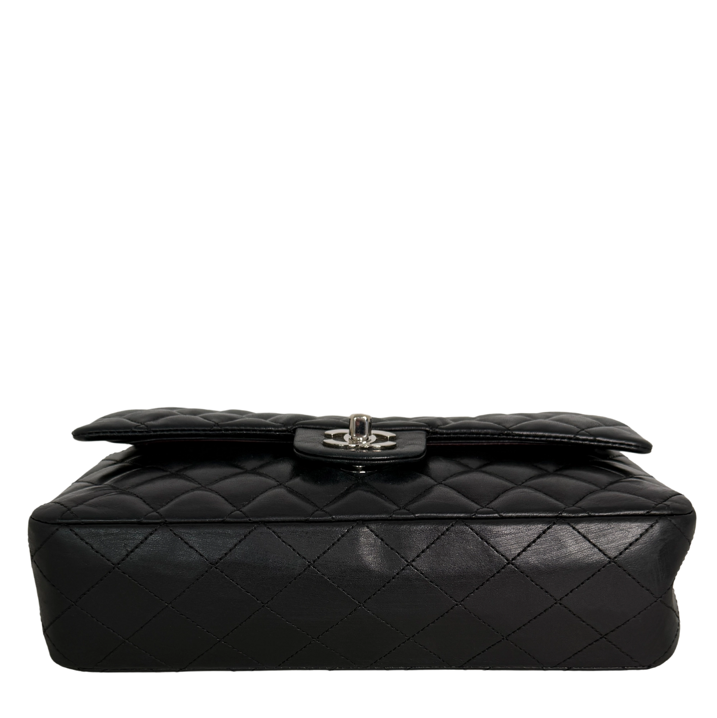 Chanel Timeless Medium Doubleflap Bag Lammleder schwarz / sehr gut Chanel