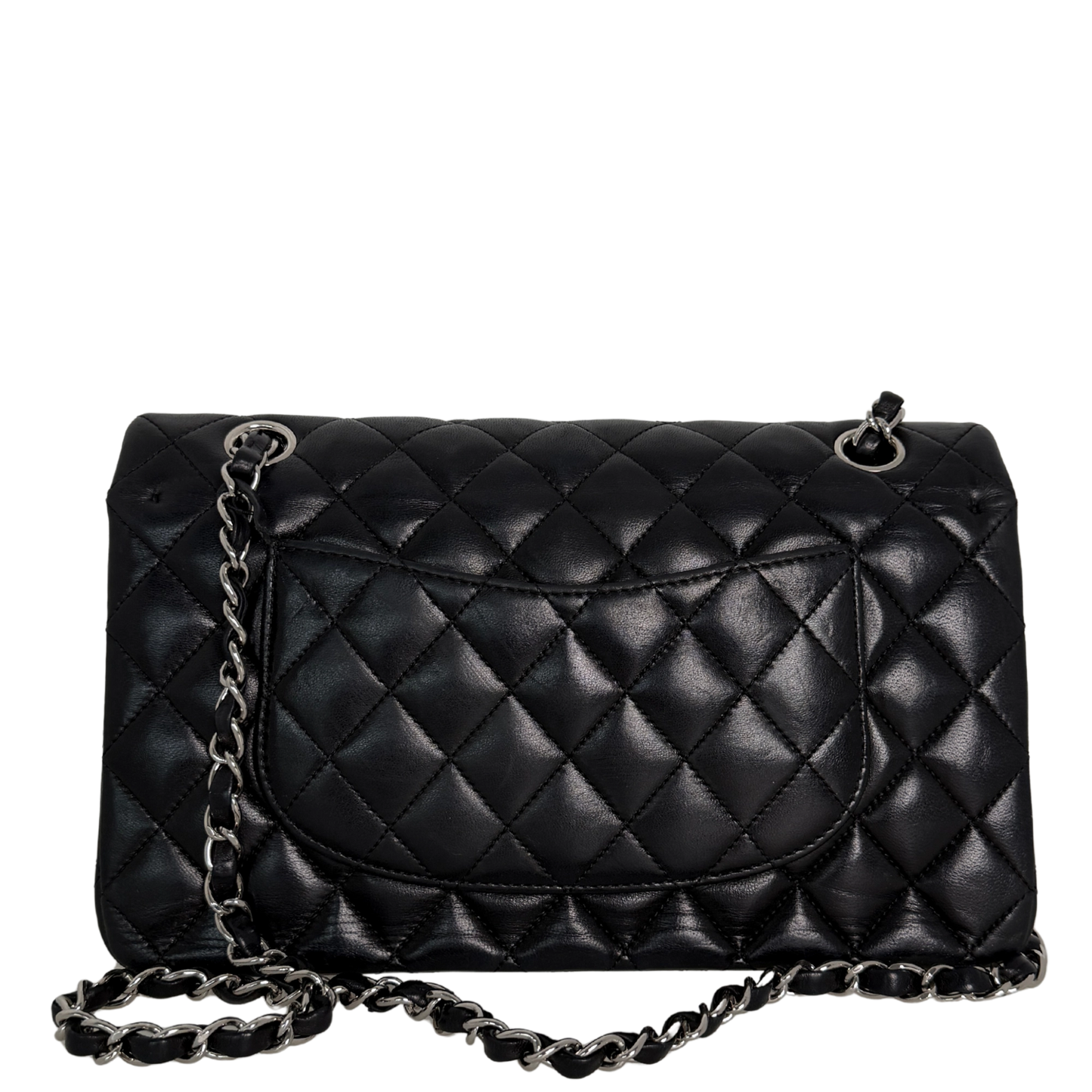 Chanel Timeless Medium Doubleflap Bag Lammleder schwarz / sehr gut Chanel