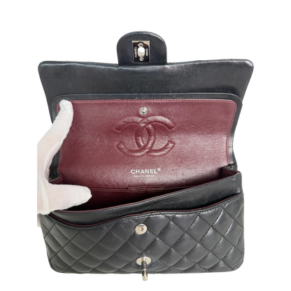 Chanel Timeless Medium Doubleflap Bag Lammleder schwarz / sehr gut Chanel