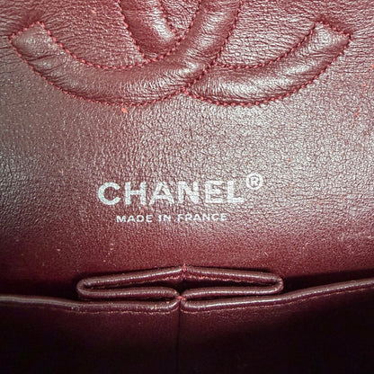 Chanel Timeless Medium Doubleflap Bag Lammleder schwarz / sehr gut Chanel