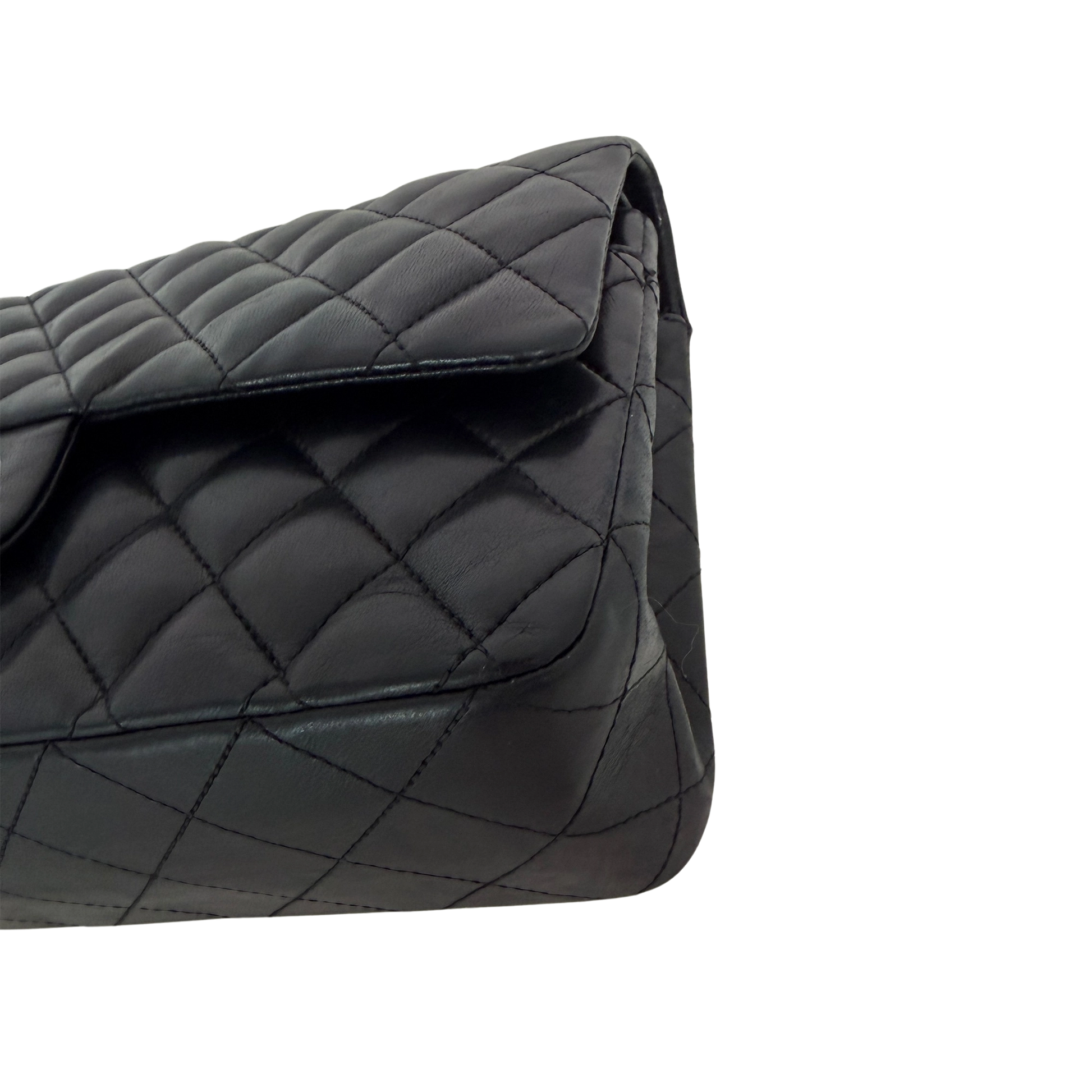 Chanel Timeless Medium Doubleflap Bag Lammleder schwarz / sehr gut Chanel